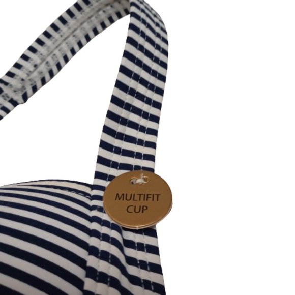 Nip Tuck Sorrento Stripe Joanne One Piece Swimsuit NWT Size 8 - Picture 7 of 10